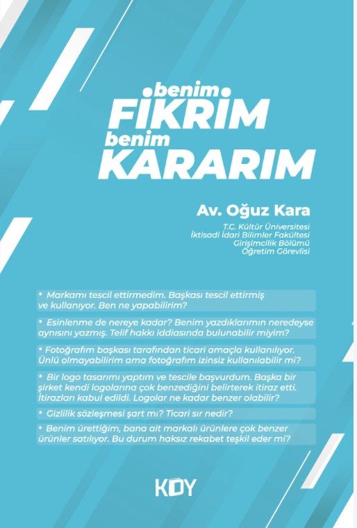 Benim Fikrim Benim Kararım kitap kapağı
